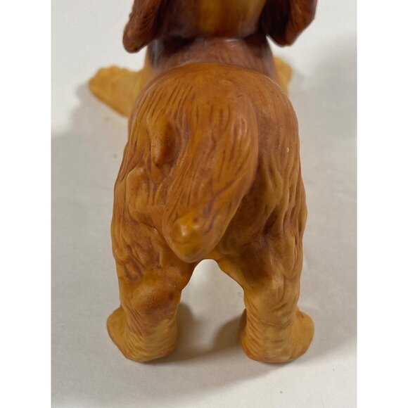 FRANKLIN MINT COCKER SPANIEL Dog Porcelain Sculpture Ball 1987 - Picture 8 of 14